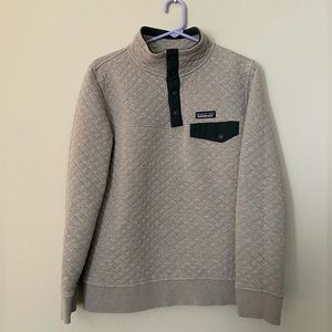 Patagonia Quilted Quilted Snap Pullover Size Medium